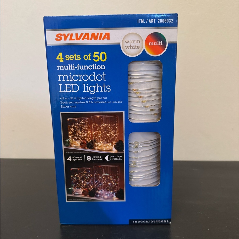 Sylvania Warm White Multi Microdot LED Lights